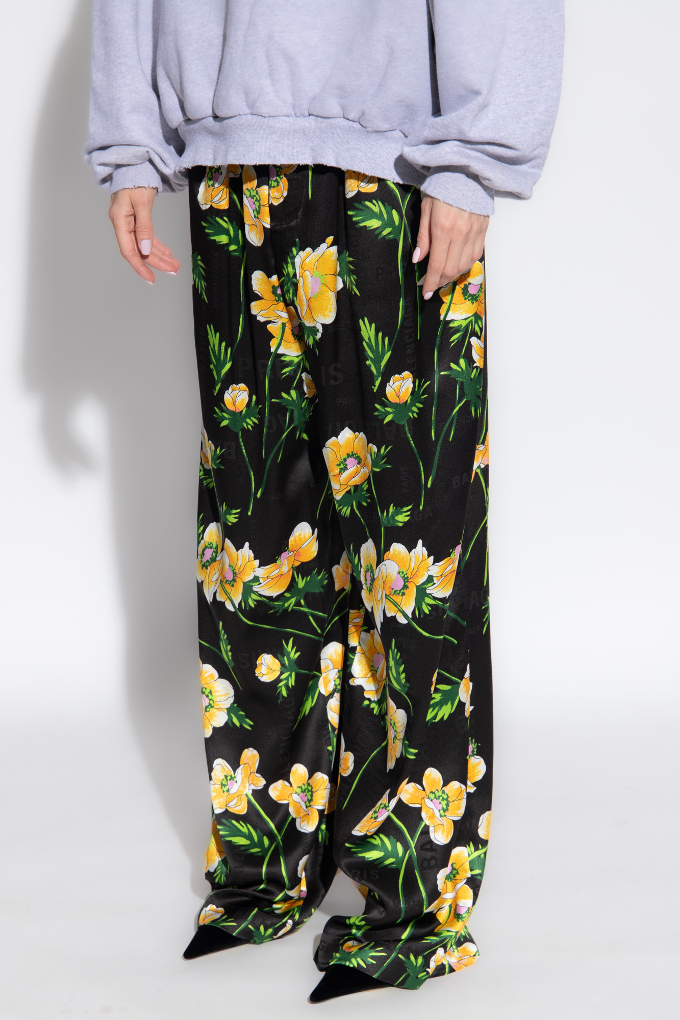 シェリエ　Mohair check wrap culottes シェリエ Mohair check wrap culottes - メルカリ
